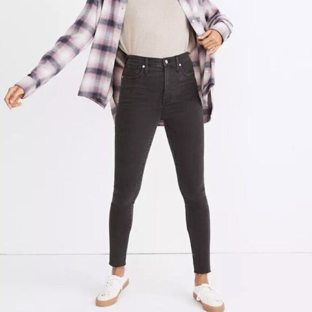 NEW Madewell 11" High-Rise Skinny‎ Jeans in Lunar Wash